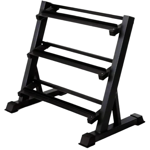Curve Fitness Three-Tier Dumbbell Rack