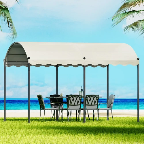 Gazebo Marquee 4x3m Outdoor Event Wedding Tent Camping Party Shade Iron Art Canopy