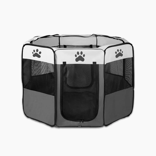 8 Panel Pet Dog Cat Crate Play Pen Bags Kennel Portable Tent Playpen Puppy Cage