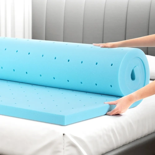 Memory Foam Mattress Topper Ventilated Cool Gel