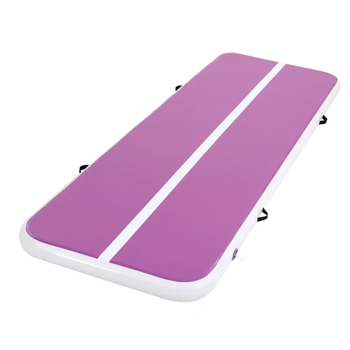 Air Track Gymnastics Tumbling Exercise Yoga Mat W/ Pump Inflatable