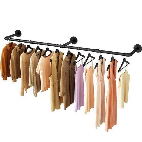 Clothing Racks for Hanging Clothes Garment Rack Industrial Pipe clothes Rack Drying Rack