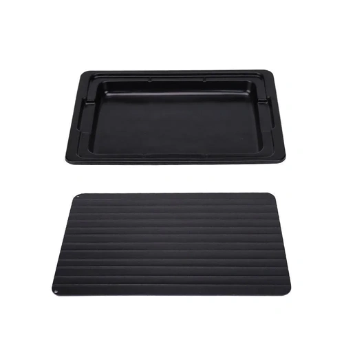 Fast Defrosting Meat Tray FDA Approved Miracle Aluminium Thawing Plate