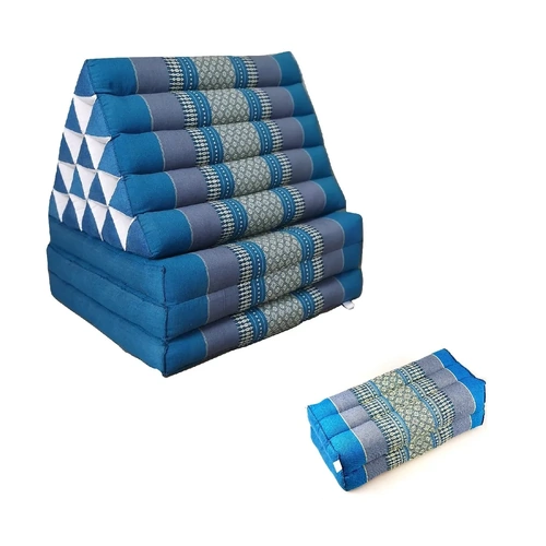 Jumbo Thai Triangle Pillow 3 FOLDS + Arm/Leg Rest Block