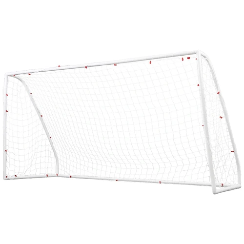 Soccer Football Goal Net UPVC Frame with PE Mesh Weatherproof Portable Goals for Backyard Training Competitive Play
