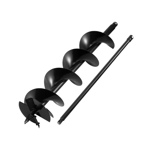 Post Hole Digger Auger Drill Bit with 80cm Extension Shaft