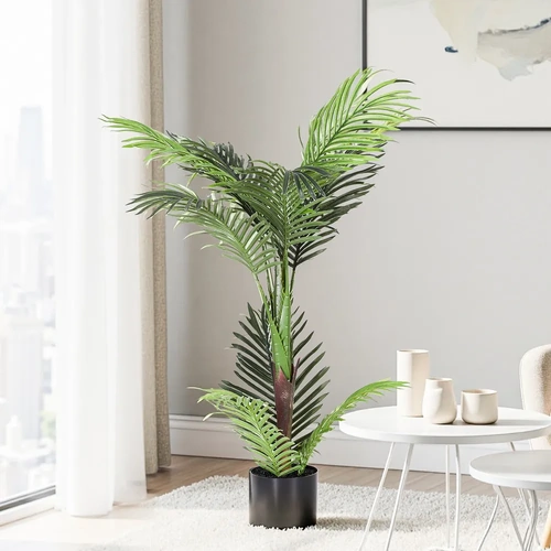 Artificial Palm Tree Faux Tree Indoor Decor Artificial Plants Lifelike Plant