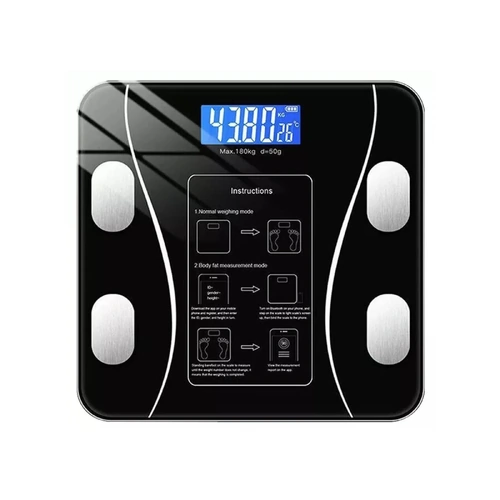 Bluetooth Smart Body Fat Scale Digital BMI Weight USB Recharge App