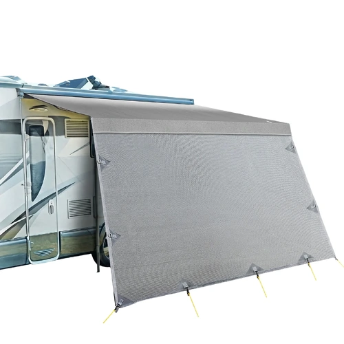 Caravan Awning Fabric & Privacy Screen RV Roll Out Sun Shade