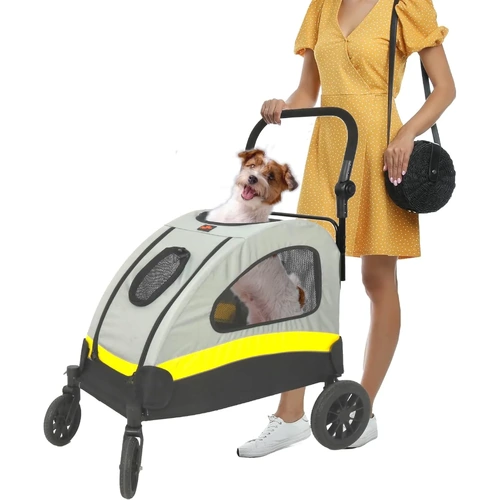 Dog Stroller Foldable Pet Travel Cart