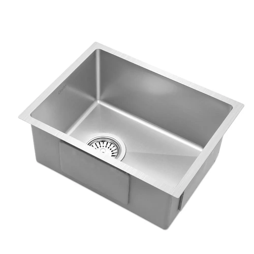 Stainless Steel Kitchen Sink Under/Top/Flush Mount Silver