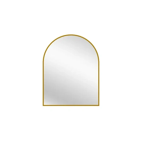 Black Metal Arch Mirror