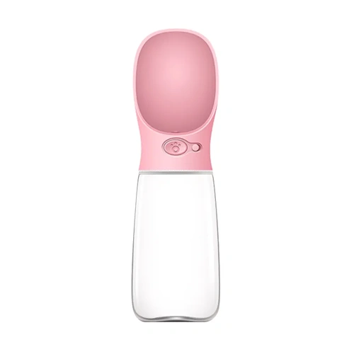 550ml Portable Pet Dog Puppy Cat Drinking Mug Water Feeder Bottle Valve Travel Bottle