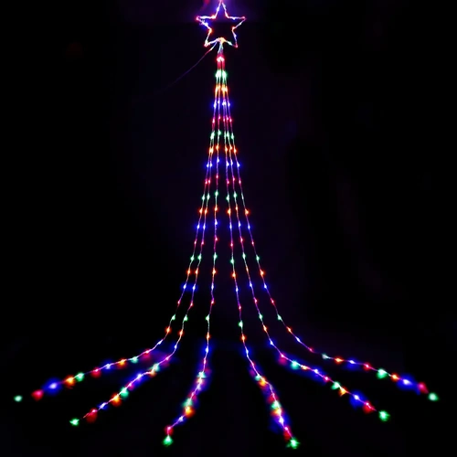Solar Christmas Lights String Light Led