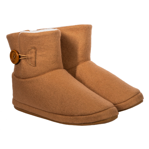 Archline Orthotic UGG Boots Slippers Arch Support Warm Orthopedic Shoes - Chestnut