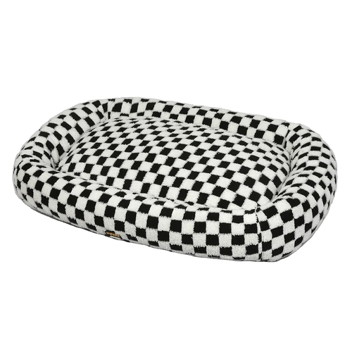 Dog Bed Calming Pet Plush Bed Soft Washable Bed