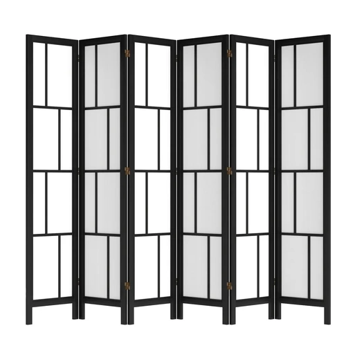 6 Panel Room Divider 170cm Freestanding Screen