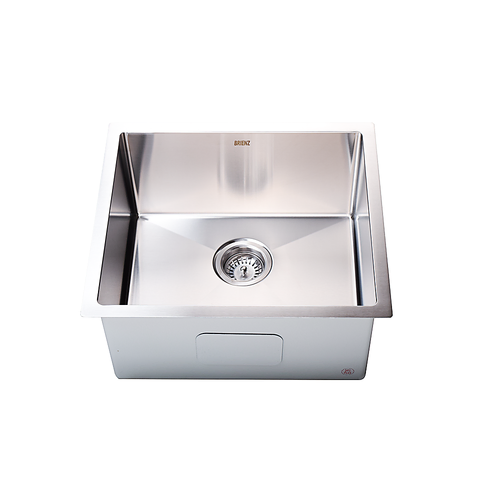 Handmade Stainless Steel Undermount / Topmount Kitchen Laundry Sink with Waste
