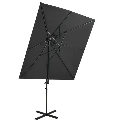 Cantilever Garden Parasol with Double
