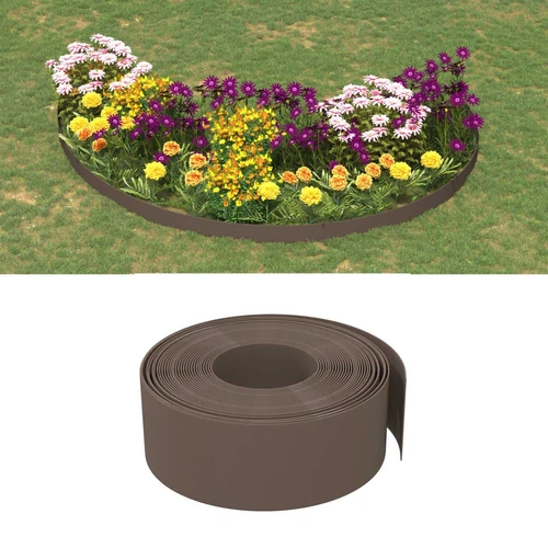 Garden Edgings Brown 20 cm Polyethylene