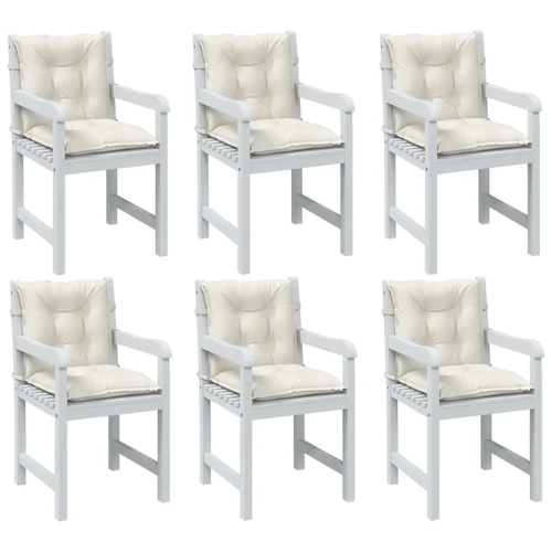 Lowback Chair Cushions Melange Fabric