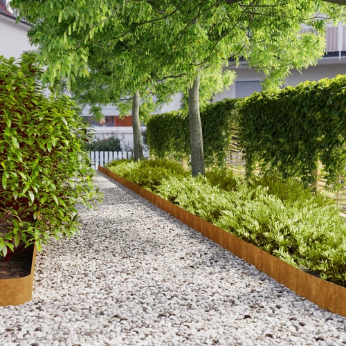 Lawn Edgings Flexible Corten steel