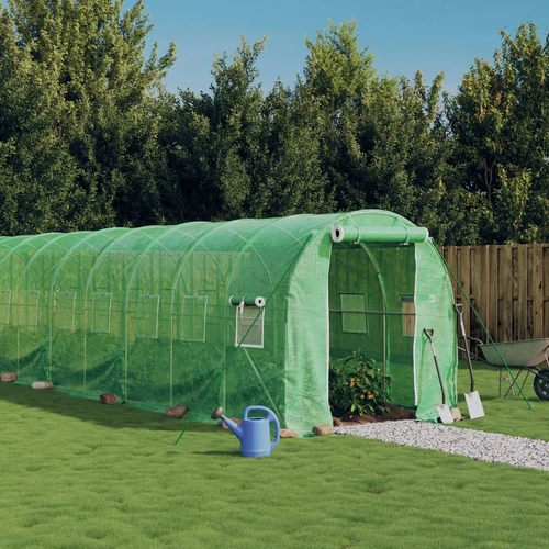 Greenhouse with Steel Frame 48m²