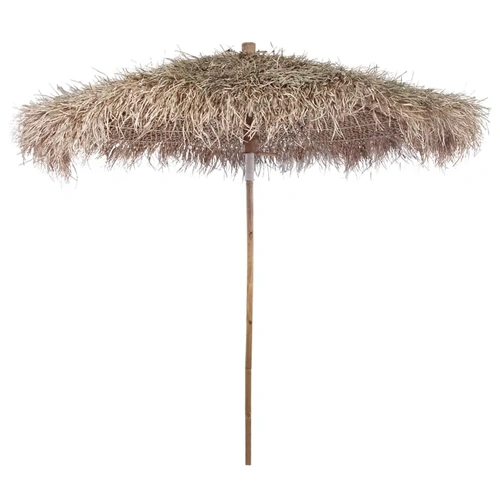 Bamboo Garden Parasol with Banana Leaf Roof
