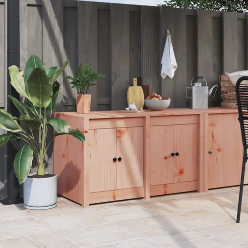 Outdoor Kitchen Cabinet Solid Wood Douglas