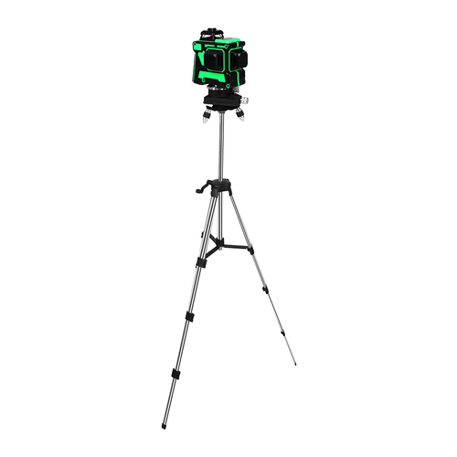 Laser Level Green Light Self Leveling 3D 12 Line Measure 1.5M Tripod