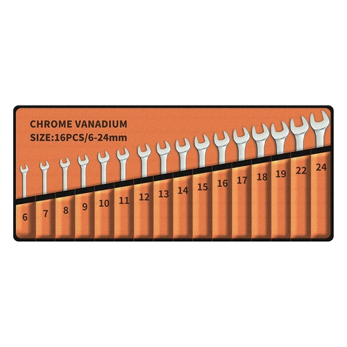  16 PCS Ratchet Spanner Set