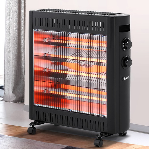 2200W Infrared Radiant Heater Portable Electric Convection Heating Panel
