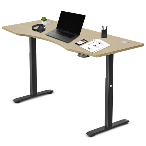 Lifespan Fitness ErgoDesk Automatic Standing Desk 1500mm (Oak)