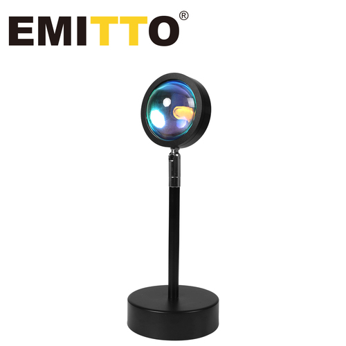 EMITTO USB Sunset Projection Lamp LED Modern Romantic Night Light Decor Sunsetrd