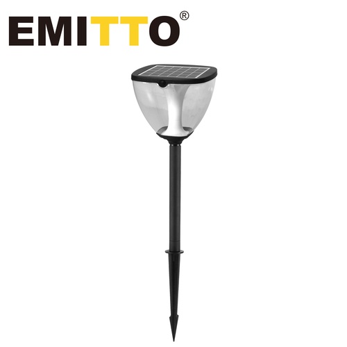 EMITTO Solar Powered LED Garden Light Pathway Landscape Lawn Lamp Patio 100cm