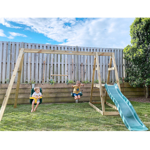 Kids Winston 4 Station Swing & Slide
