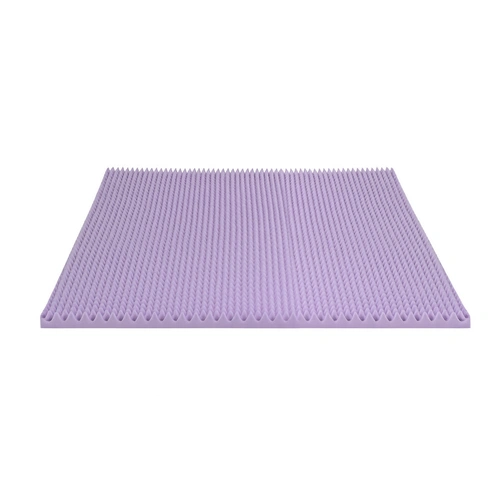 Giselle 5cm Memory Foam Mattress Topper Lavender Infused Egg Crate Pad Mat King