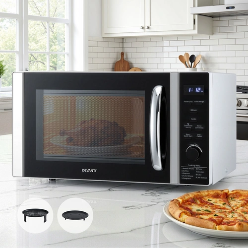 30L Microwave Oven 4-IN-1 Air Fryer Convection Grill