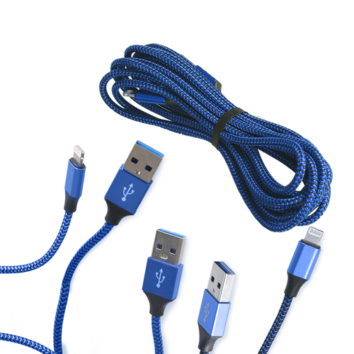 5x USB Fast Charging Cable iPhone Data Sync Cord Magnetic Micro iPad Charger AU