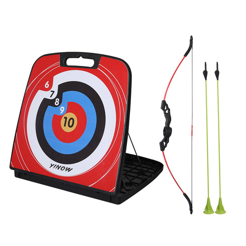 Soft Archery Set  Kids Adult Bow and Arrow Shooting Target Arrows Outdoor Game