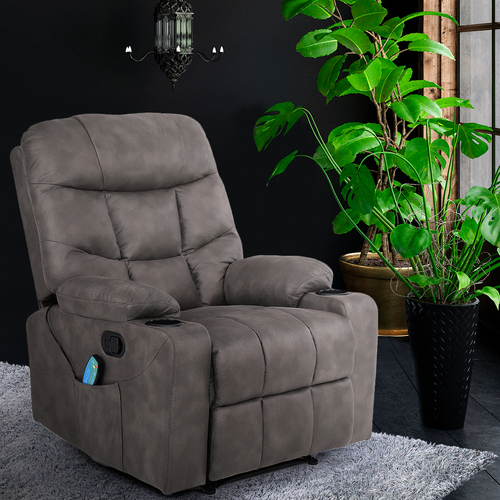 Levede Electric Massage Chair Recliner Chair Heated 8-point Lounge Sofa Armchair