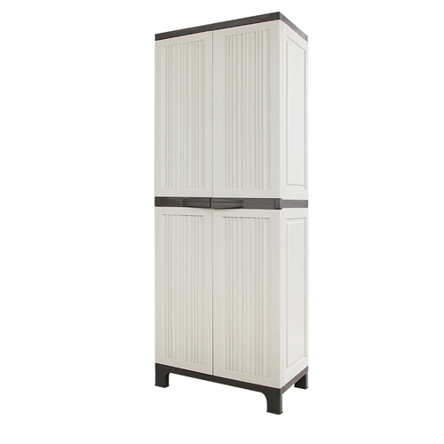 Outdoor Storage Cabinet Lockable Cupboard Garage 173cm