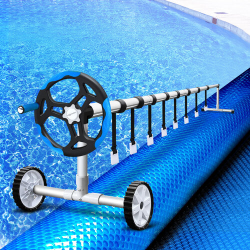 Aquabuddy Pool Cover Roller 8x4.2m Solar Blanket Swimming Pools Covers Bubble