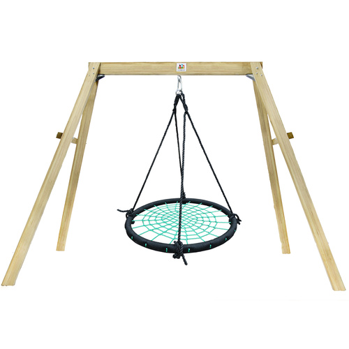 Oakley Swing Set with 100cm Spidey Web Swing