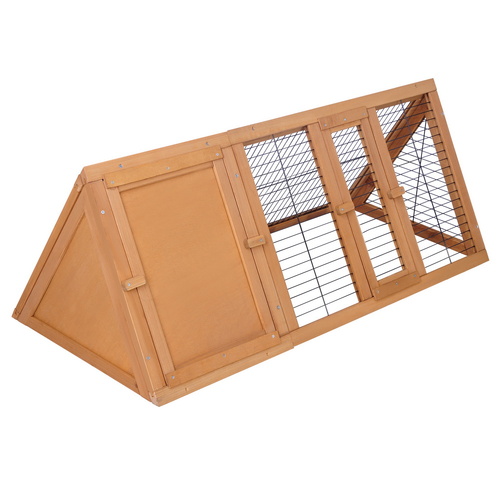 Rabbit Hutch Wooden Chicken Coop Pet Hutch 119cm x 51cm x 44cm