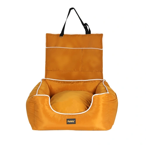  Pet Car Seat Travel Safety Carrier Orange