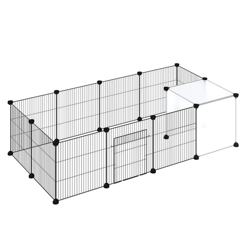 14 Panels Hamster Playpen Puppy Small Pets Fence