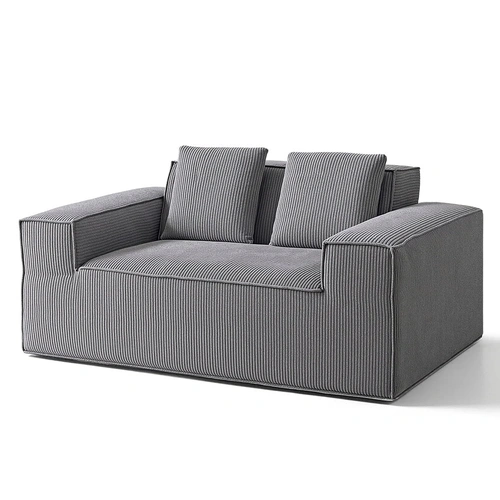 Artiss 2 Seater Sofa Loveseat Sofas Bed Couch No Assembly Corduroy Small Couches Apartement
