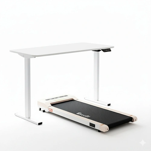 Artiss Electric Treadmill with 140cm Automatic Standing Desk Walking Pad 360mm