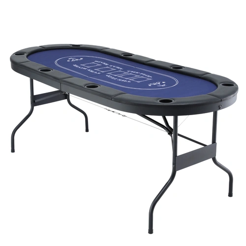 Poker Table Top Folding Poker Table 8 Player 183cm